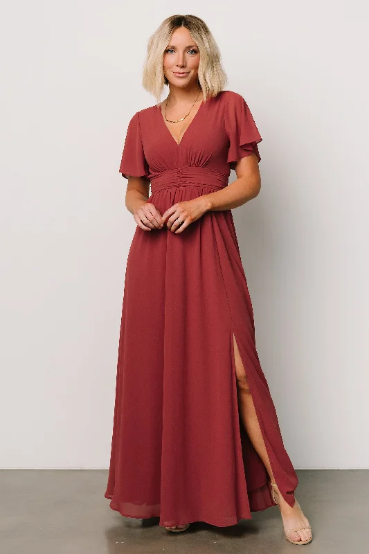 Ramona Maxi Dress | Terracotta