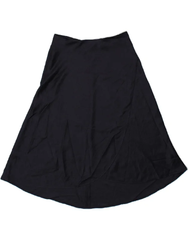 BODEN Womens A-Line Skirt UK 14 Large W32 Navy Blue Polyester