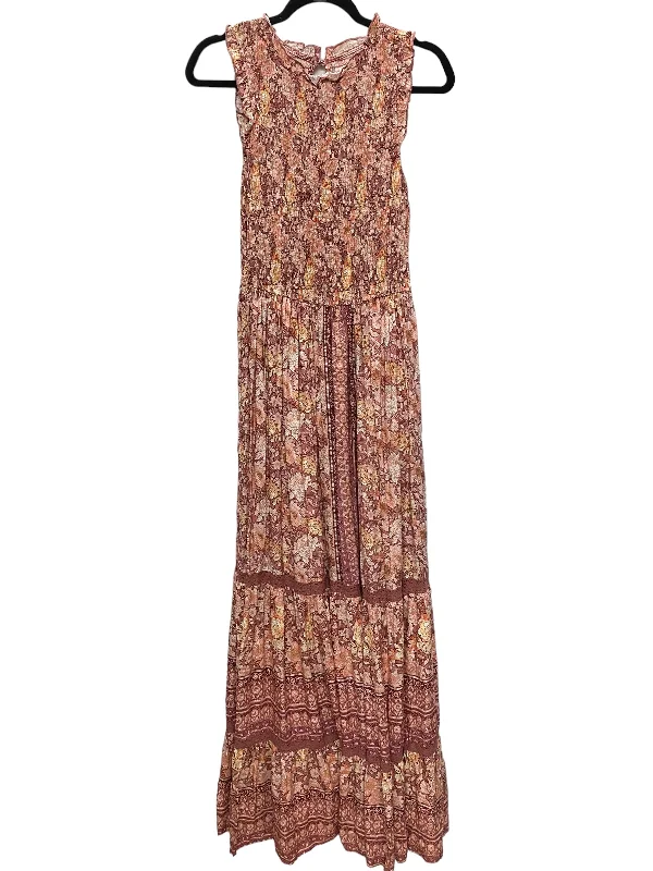 Dress Casual Maxi By Coco + Jaimeson In Pink, Size: M