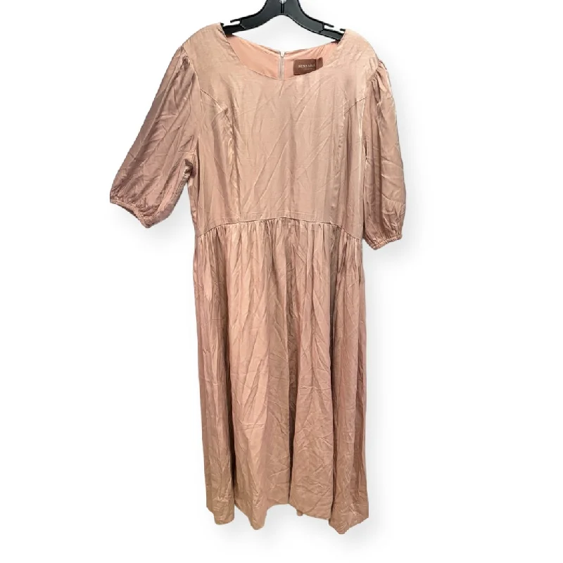 Dress Casual Maxi By Jessakae In Peach, Size: 1x