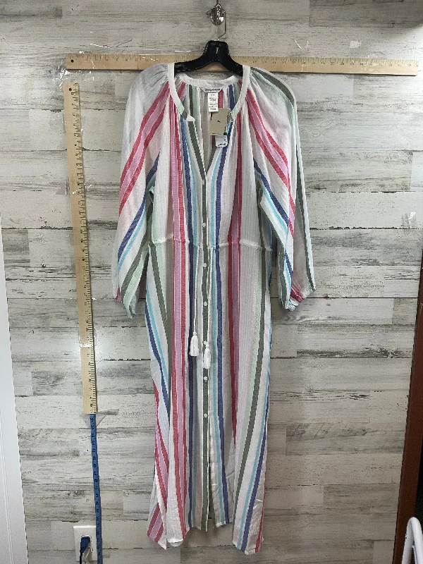 Dress Casual Maxi By Tommy Bahama In White, Size: L