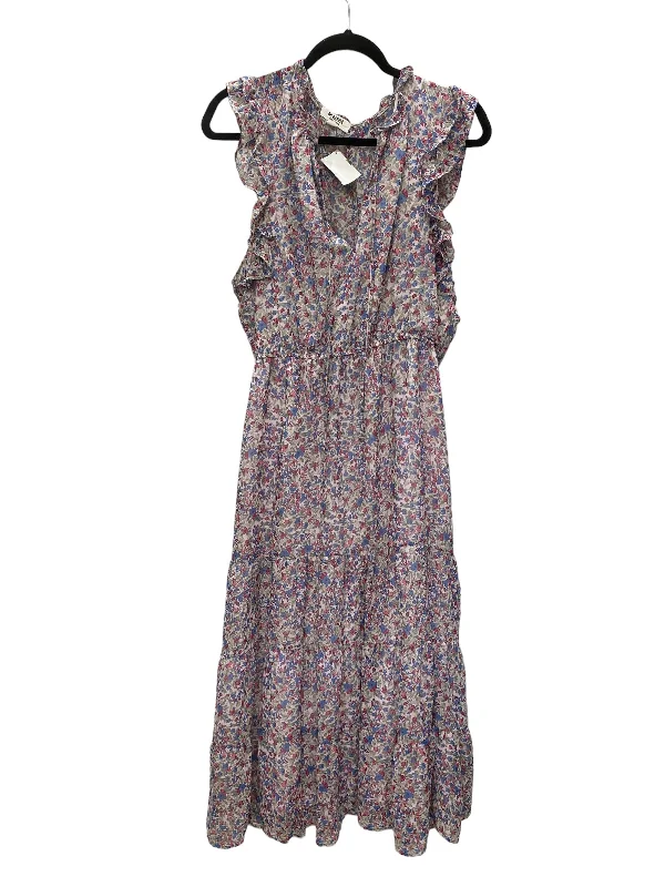 Dress Casual Midi By Bb Dakota In Floral Print, Size: L