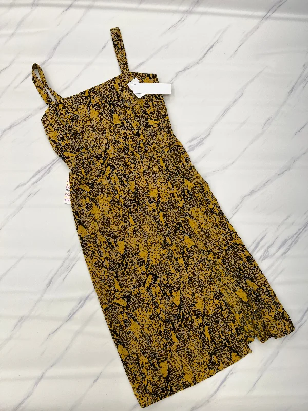 Dress Party Midi By Sanctuary In Yellow, Size: L