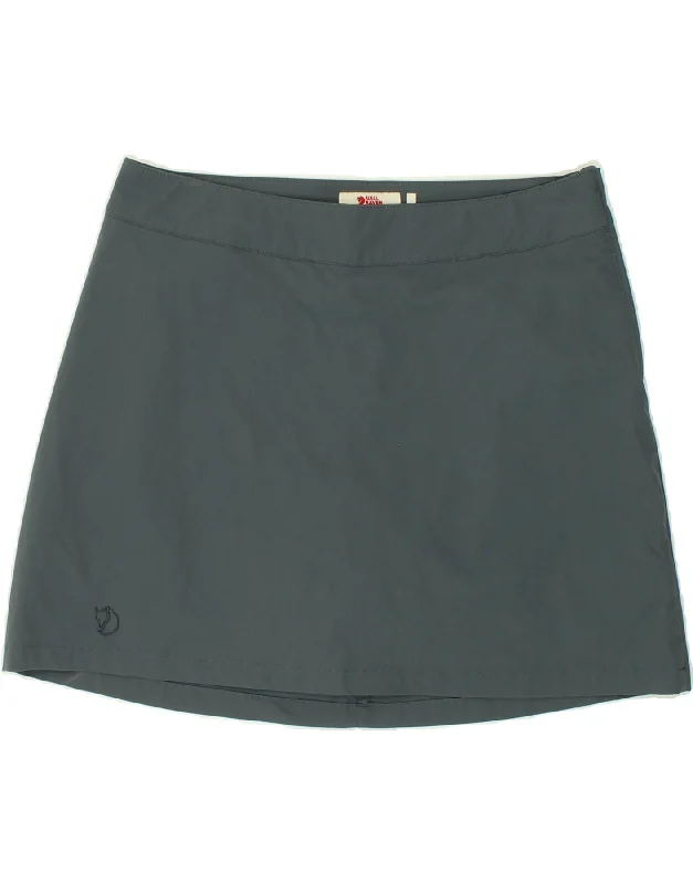 FJALL RAVEN Womens Mini Skirt Medium W34 Grey