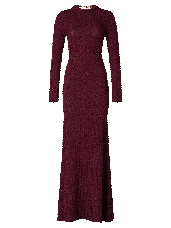 Gabbice Dress Burgundy