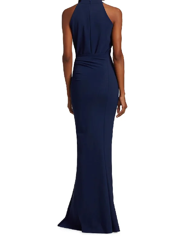 Gudrum Long Dress - Blu Notte