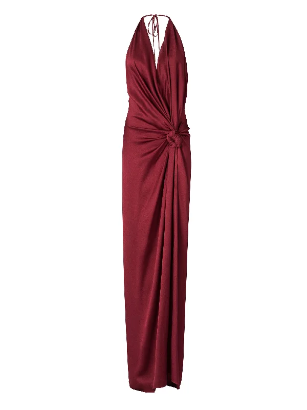 Jazmin Dress Burgundy