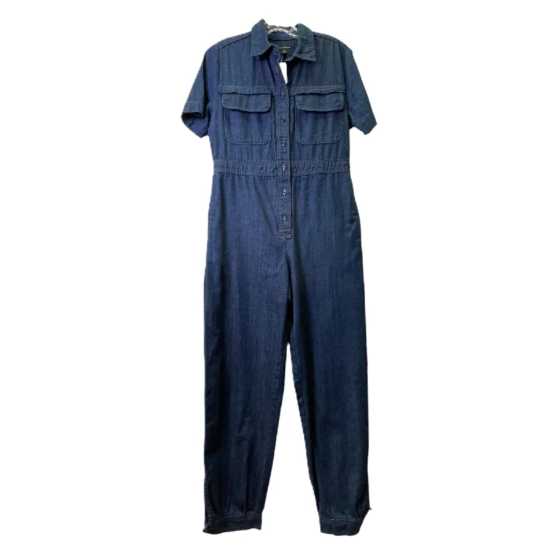 Jumpsuit By Banana Republic In Blue, Size: S