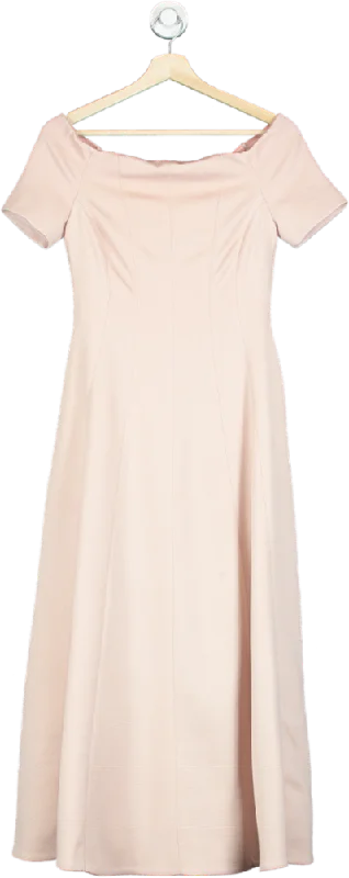 Karen Millen Pink A Line Dress UK 8