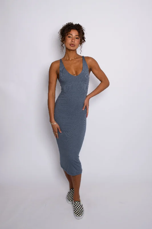 Kelsey Dress - Denim