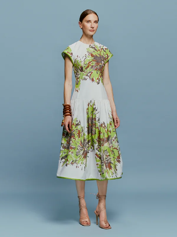 Lara Dress Floral Camo