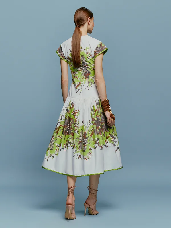 Lara Dress Floral Camo