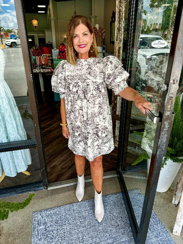 Safari Toile Dress