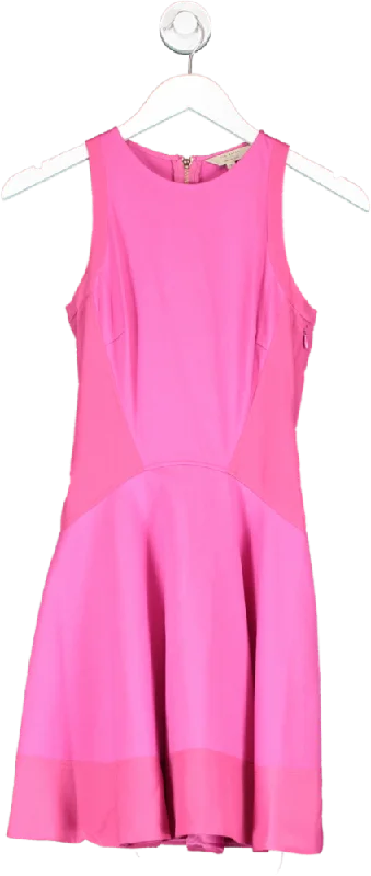 Ted Baker Pink Sleeveless Swing Dress UK S