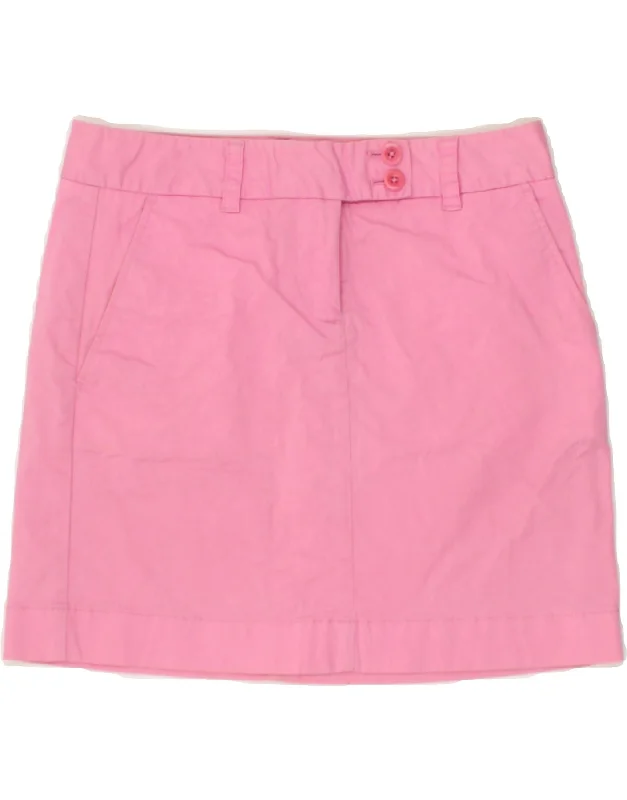 VINEYARD VINES Womens Mini Skirt US 2 XS W30 Pink Cotton