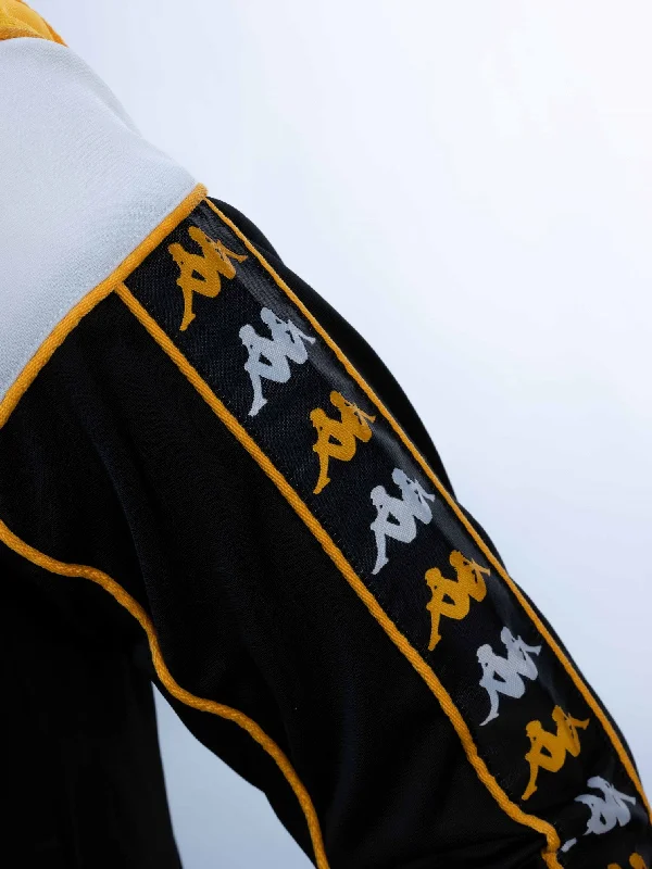 222 Banda Track Top - Black/Yellow/White