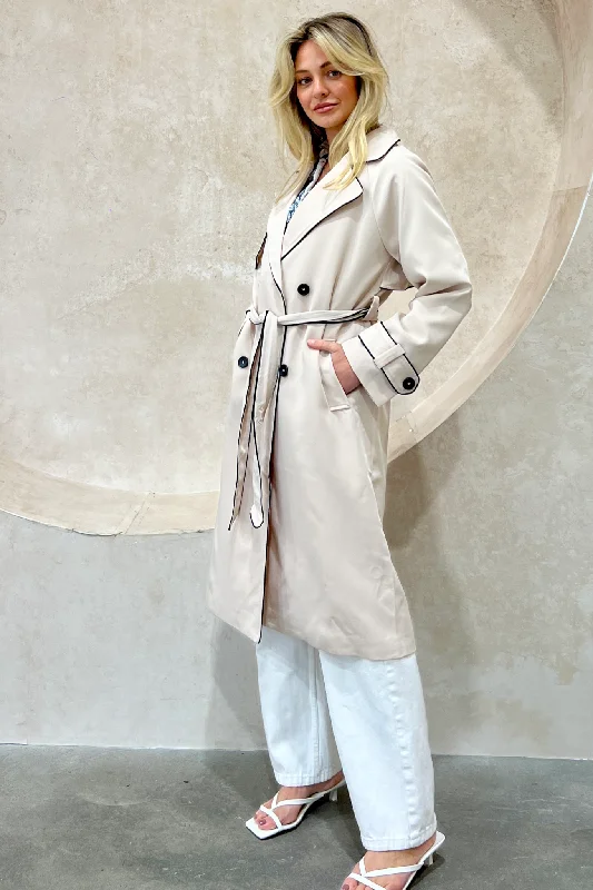 ANDERSON TRENCH COAT IVORY