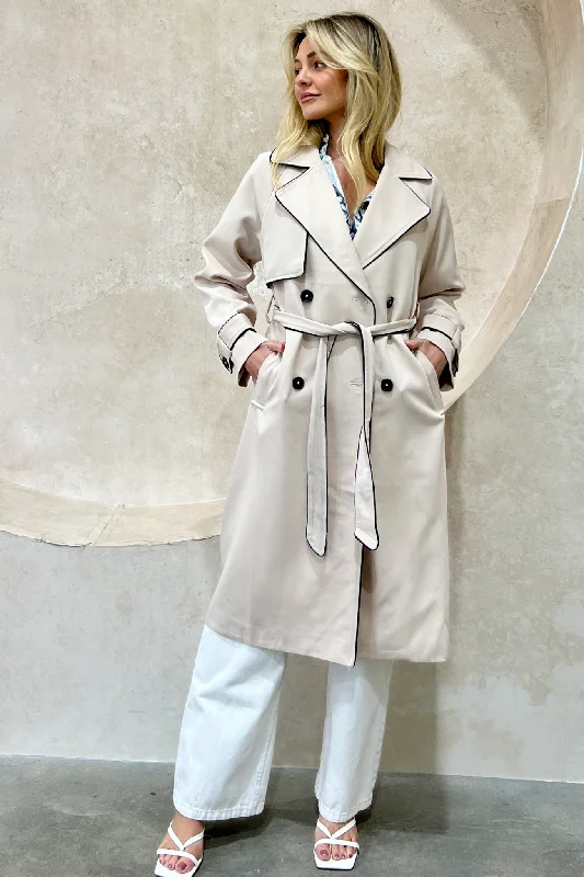 ANDERSON TRENCH COAT IVORY