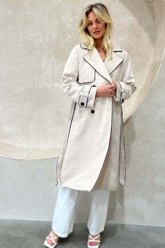 ANDERSON TRENCH COAT IVORY