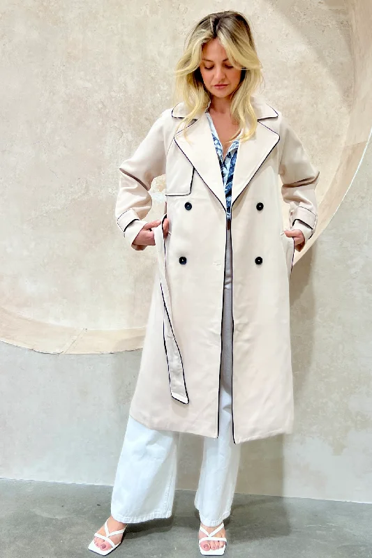 ANDERSON TRENCH COAT IVORY