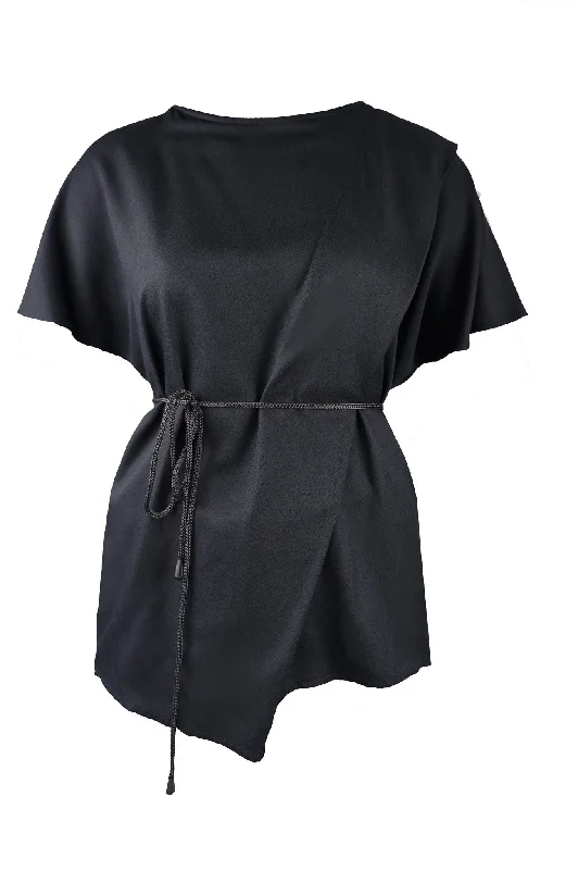 B75A ASYMMETRICAL BLOUSE