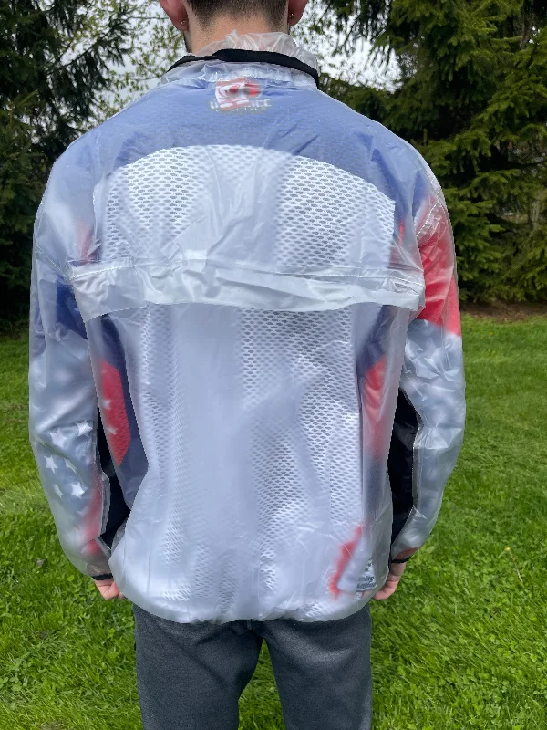 RAIN Race Jacket - CLEAR/BLACK