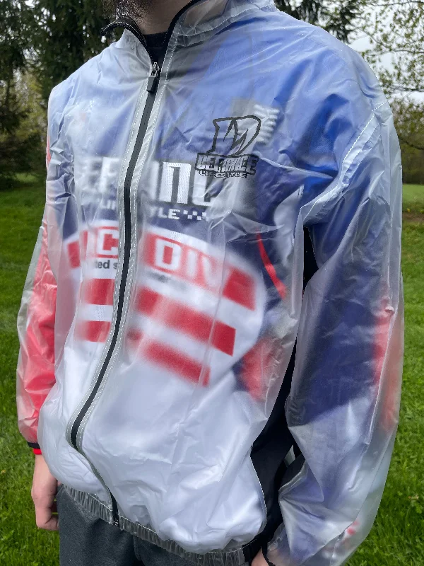 RAIN Race Jacket - CLEAR/BLACK