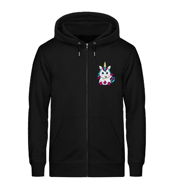 Du hast einfach das gewisse Nichts  - Premium Hoodie Zipper Unisex -beidseitiger Druck