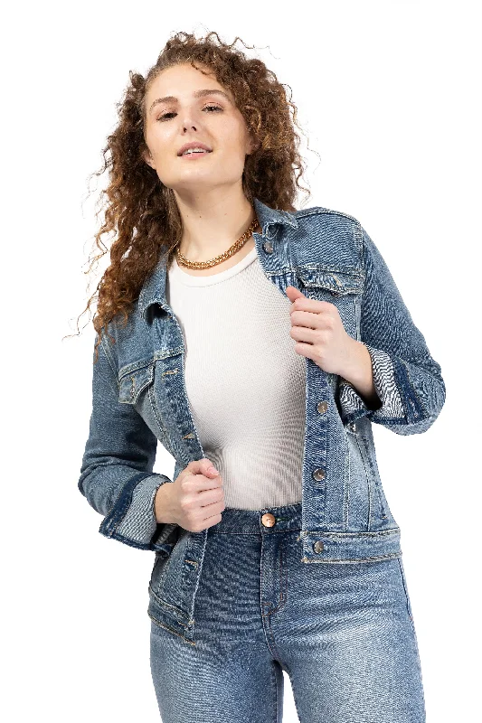 Eco Trucker Denim Jacket In Mariah