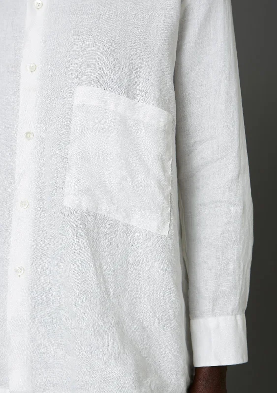 Elma Linen Shirt - Offwhite