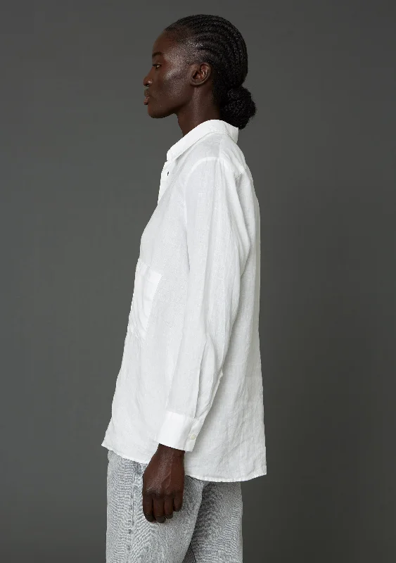 Elma Linen Shirt - Offwhite