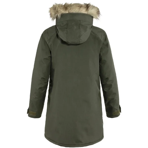 Fjällräven Women's Jackets - Nuuk Parka - Deep Forest