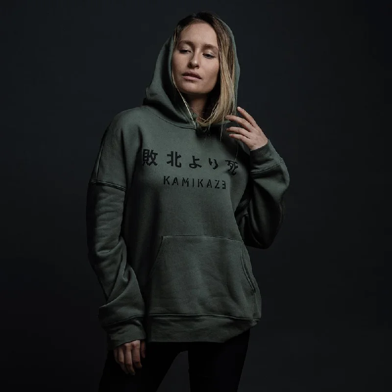 Kamikaze Green Hoodie