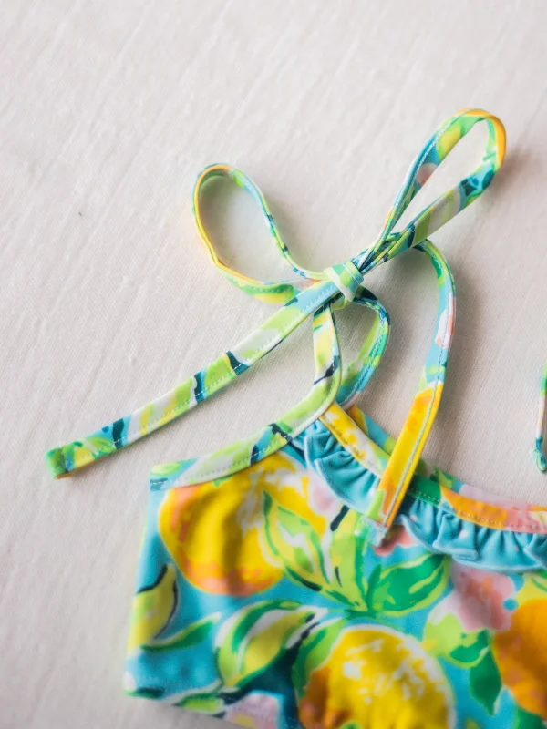 Meg Tankini - Bright Lemon Floral