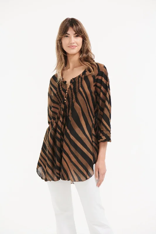 Oneseason Poppy Top - Chobe