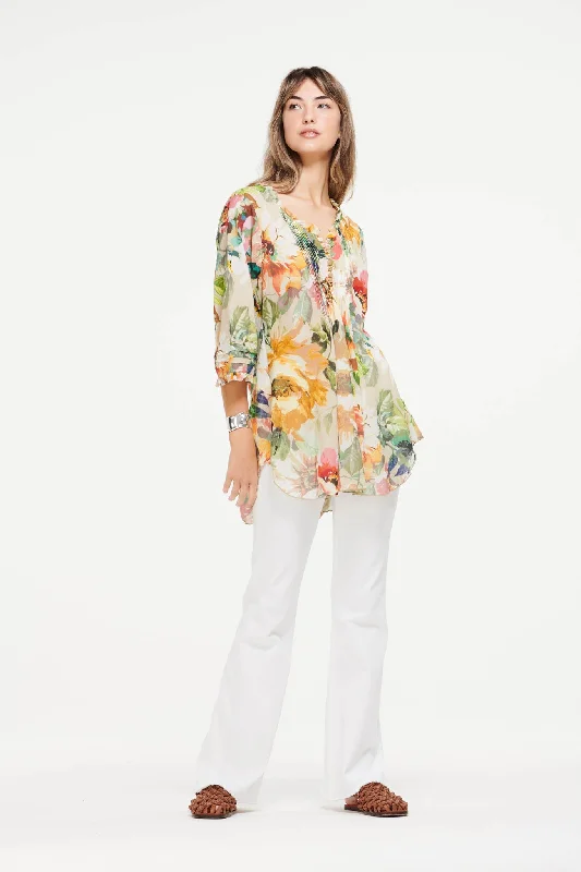 Oneseason Poppy Top - Floraganza