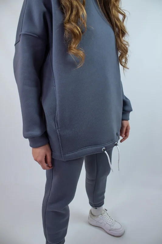 oversized hoodie dark grey