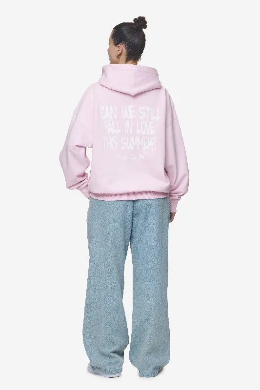 Ramira Oversized Sweat Jacket Washed Bubblegum