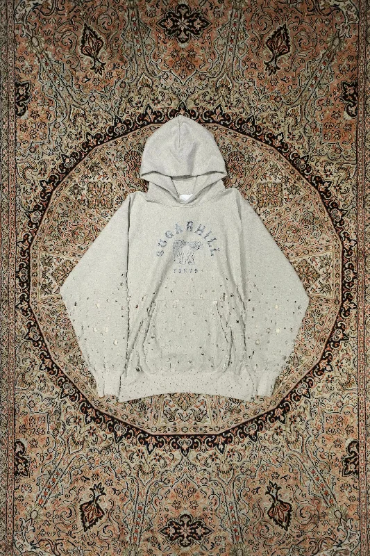 CRASHED HOODIE (HEATHER GRAY)