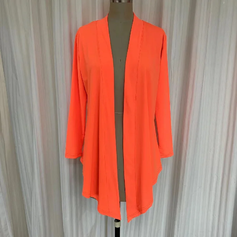 Swimsuit - Cardigan wrap around Car2202S - Fluo orange