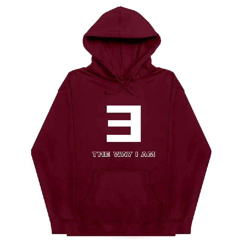 THE WAY I AM HOODIE (MAROON)