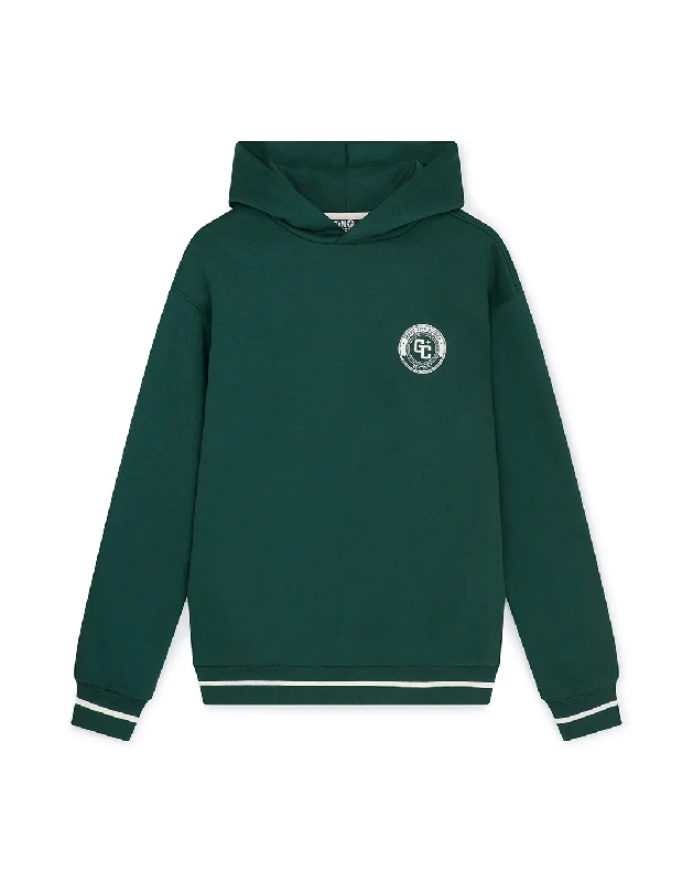 Varsity Hoodie in Mountain Green