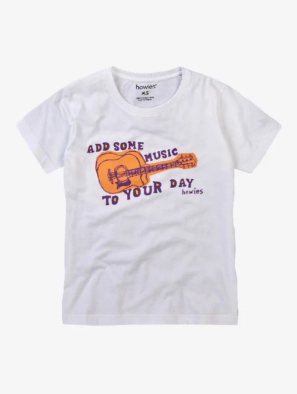 Women's Add Some Music Organic T-shirt